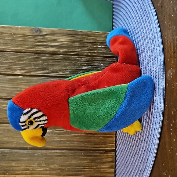 Ty Beanie Baby Jabber the Parrot - Picture 2 of 3